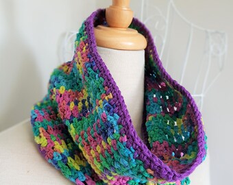 Hand Crocheted Easy to Wear Cowl