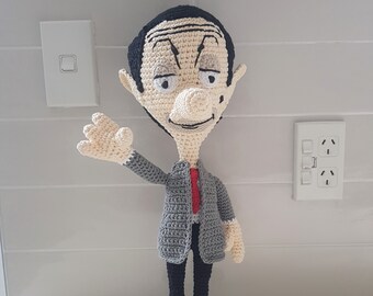 Hand Crocheted Mr Bean
