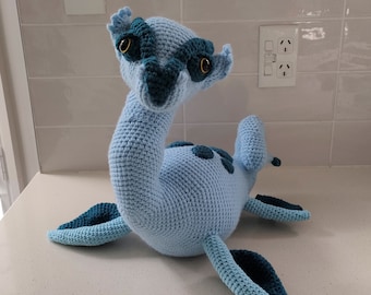 Hand Crocheted Loch Ness Monster | Myths Monster Legend