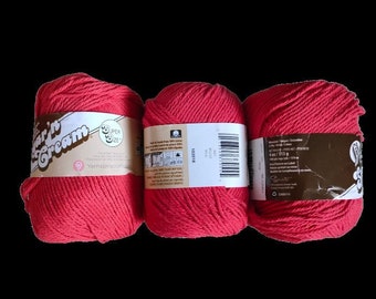 Lily Sugar'N'Cream 100% Cotton Yarn - Super Size 3 pack