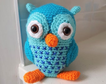 Hand Crocheted Otto the Owl