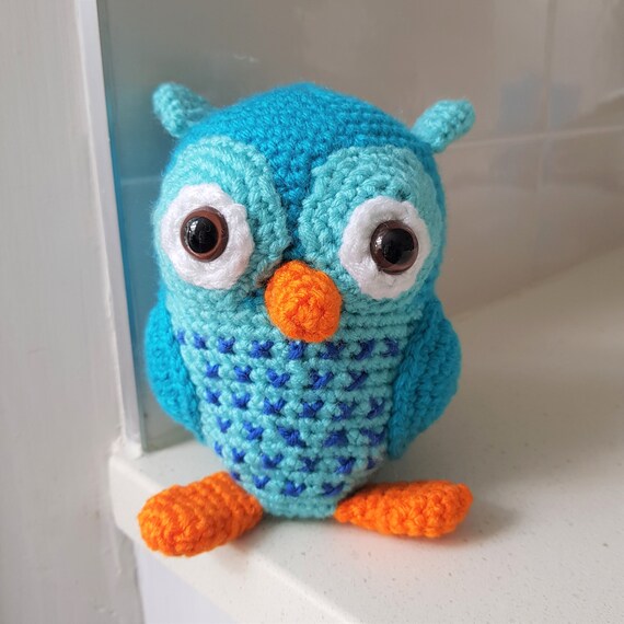Hand Crocheted Otto the Owl