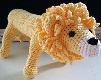 Hand Crocheted Liam The Lion