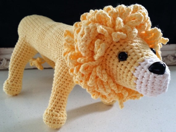 Hand Crocheted Liam The Lion