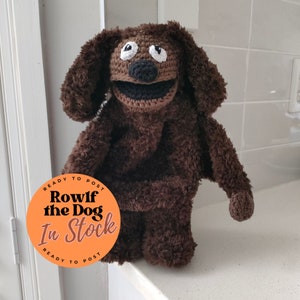 Crocheté à la main Rowlf le chien | Les Muppets | The Electric Mayhem - 1 en stock