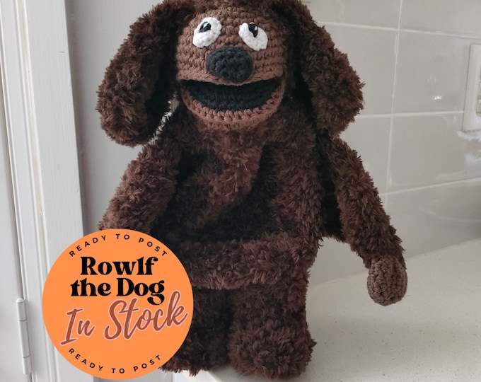 Featured listing image: Hand Crocheted Rowlf the Dog | The Muppets | The Electric Mayhem - 1 in Stock