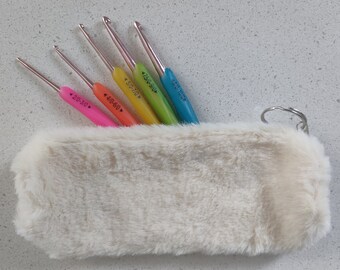 Double Ended Crochet Hook Set Incl Plush Case | Crochet Tools