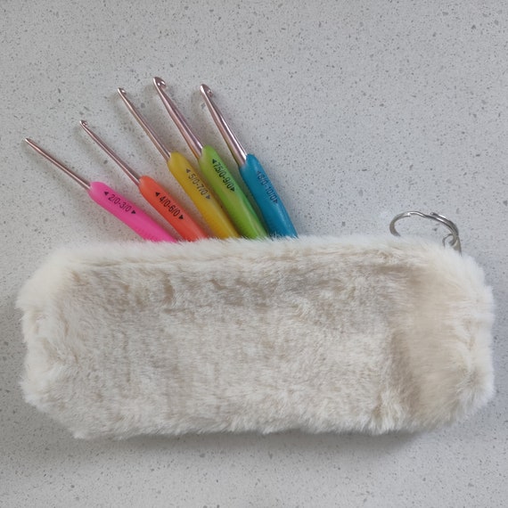Double Ended Crochet Hook Set Incl Plush Case | Crochet Tools