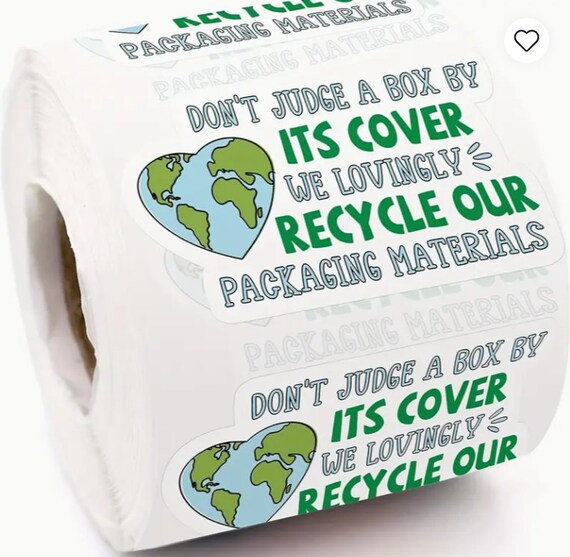 Packaging Stickers - Various Sizes