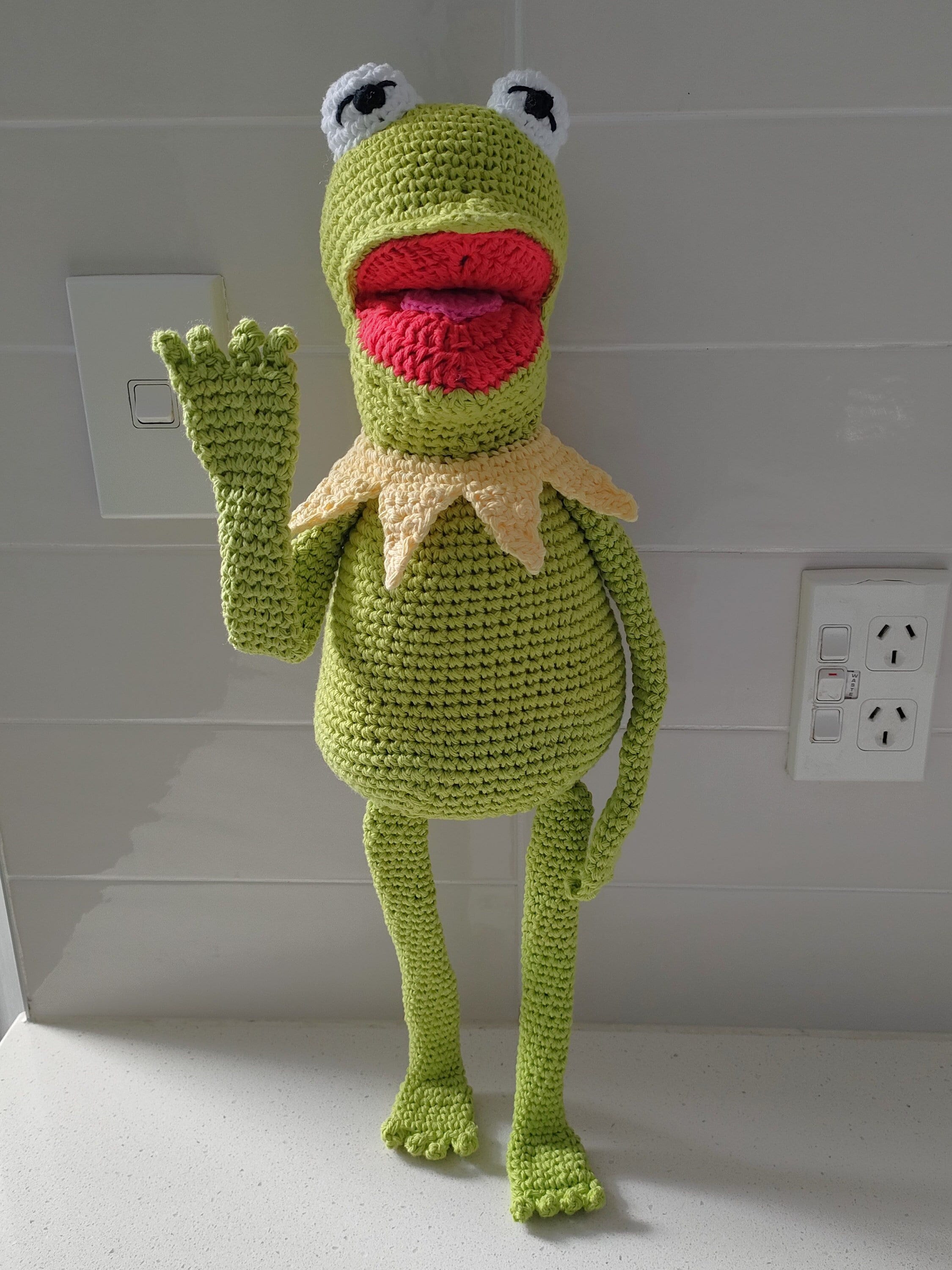 Muppet Show Rainbow Connection KERMIT MUPPET PDF Crochet Pattern