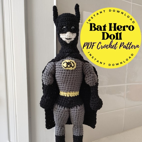 BAT HERO - PDF Crochet Pattern