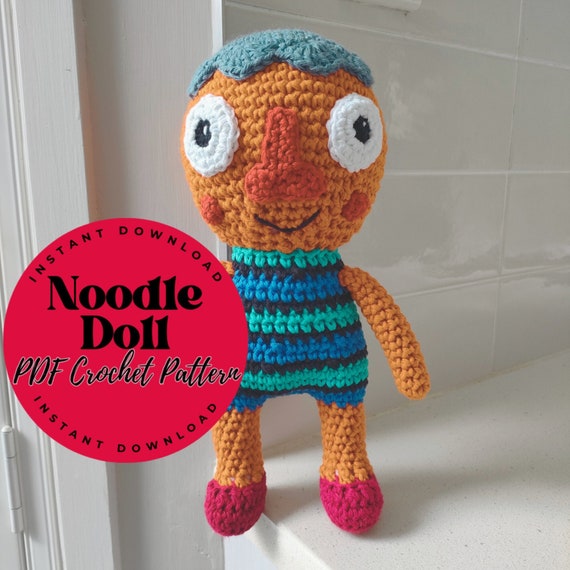 Noodle Crochet Pattern: Super Simple Songs Inspired Doll (PDF Pattern)