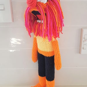 ANIMAL Muppet PDF Crochet Pattern The Muppet Show The Electric Mayhem image 3