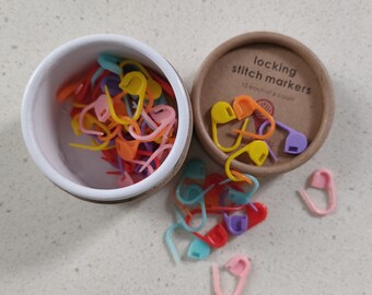 Set of 60 Stitch Markers | Yarn Gifts Accessories | Progress Keepers