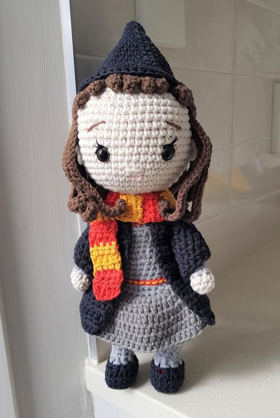 Hand Crocheted Harry Potter Crochet Wizard | Harry Potter | Special Gift | Amigurumi Boy | HogwartToys | Amigurumi Plush Doll