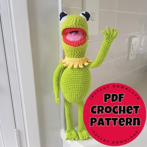 Freddy la Rana - Patrón de ganchillo en PDF
