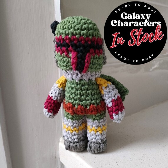 Hand Crocheted Galaxy Characters - 1 in stock