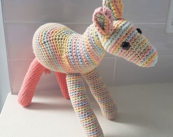 Hand Crocheted Alice the Crooked Back Camel