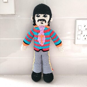 Hand Crocheted Daydreamers Band Doll Set image 7