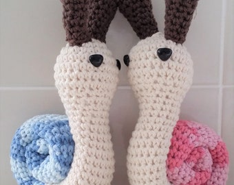 Hand Crocheted Sticky the Snail