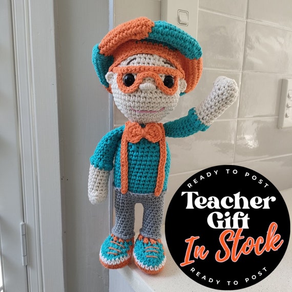 Hand Crocheted Teacher Doll - 1 in stock | Gift For Teacher