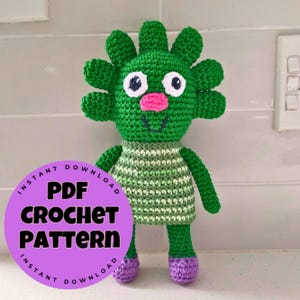 Broclette Doll Crochet Pattern: (PDF Pattern)