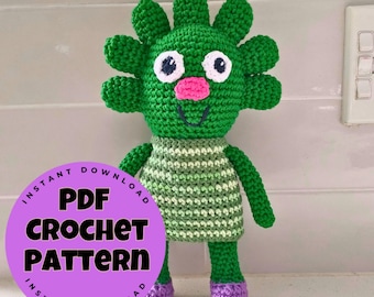 Broclette Doll Crochet Pattern: (PDF Pattern)