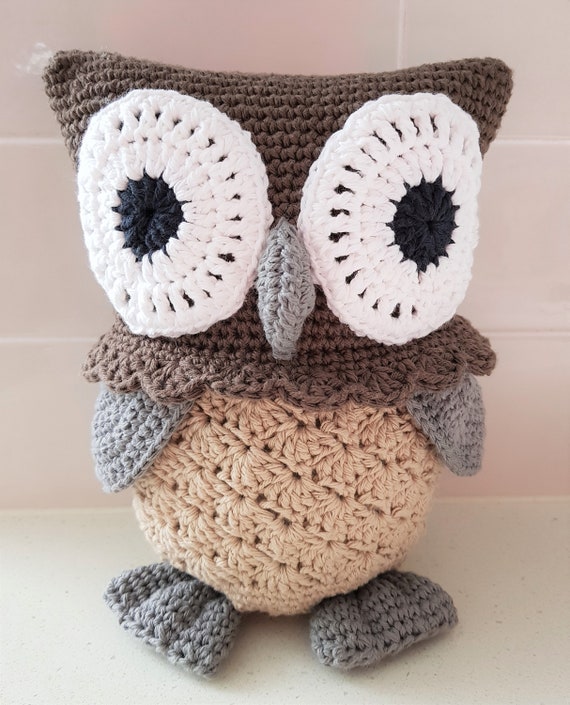 Hand Crocheted Ollie the Owl