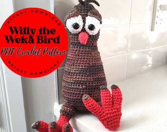WILLY the WEKA - PDF Crochet Pattern
