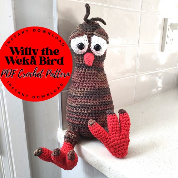 WILLY the WEKA - PDF Crochet Pattern