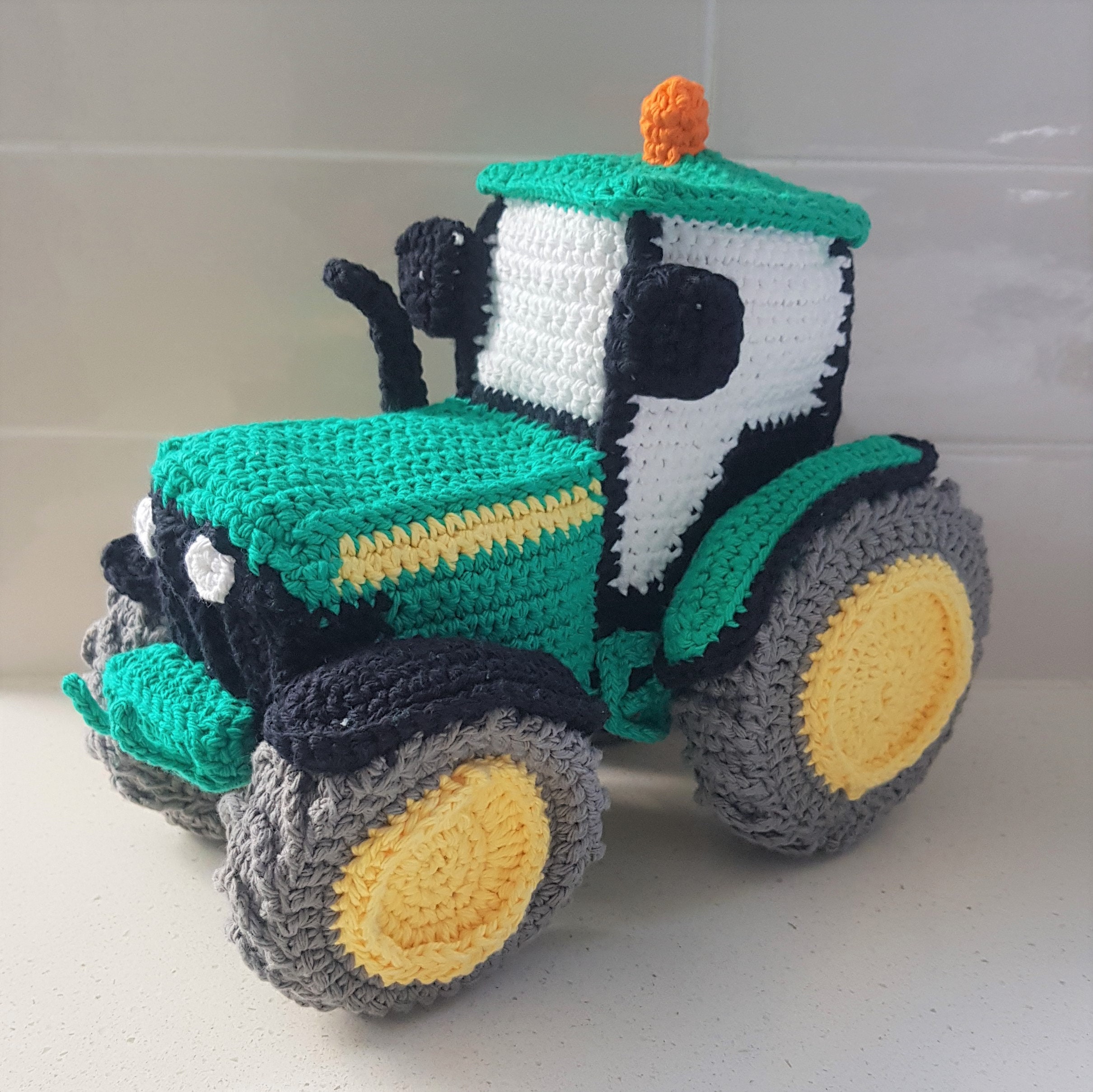 Peluche Tracteur