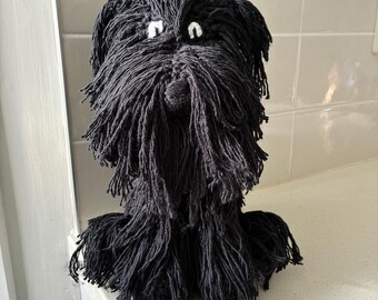 Hand Crocheted Noodle the Cavoodle Pet Memorial