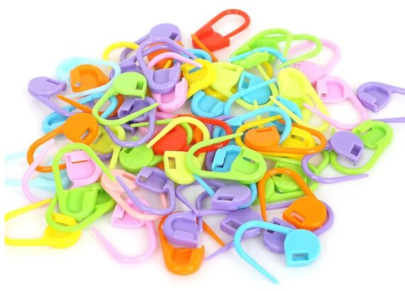 Stitch Markers - Multicolour Packs of 50