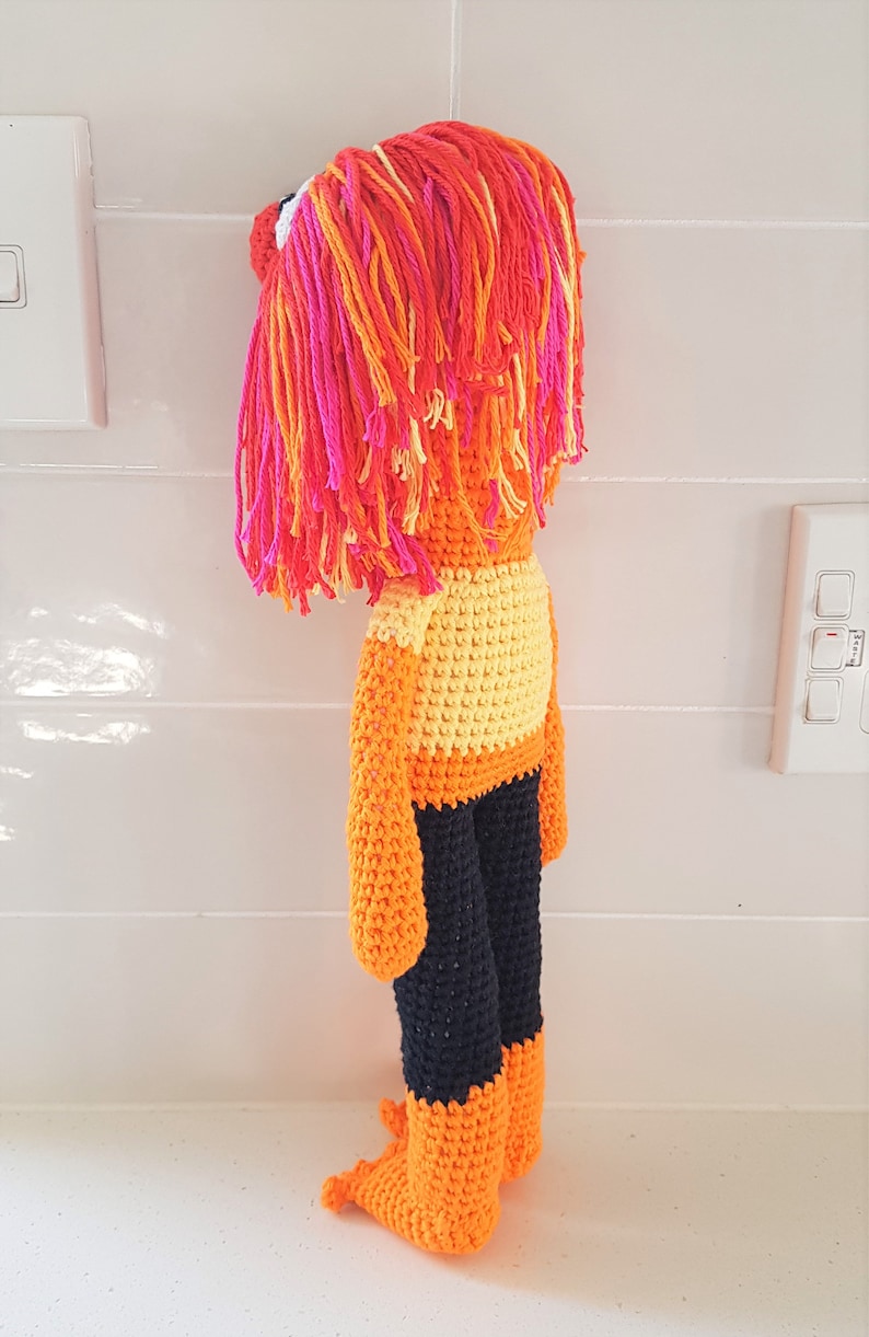 ANIMAL Muppet PDF Crochet Pattern The Muppet Show The Electric Mayhem image 5