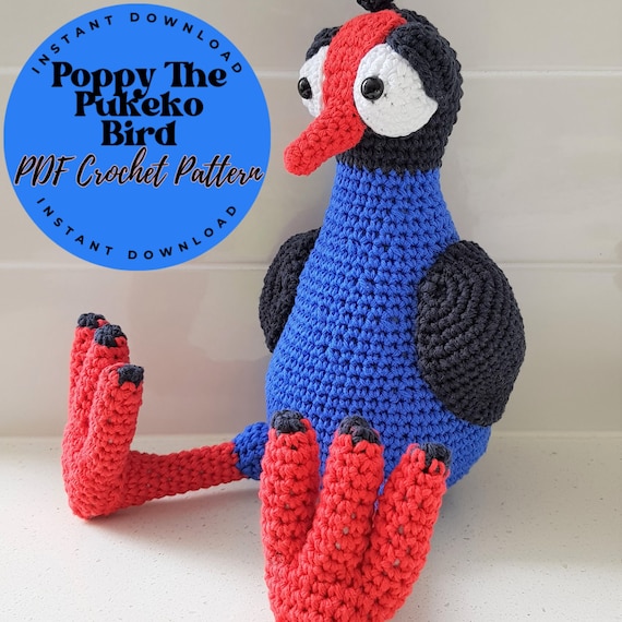 POPPY the PUKEKO - PDF Crochet Pattern