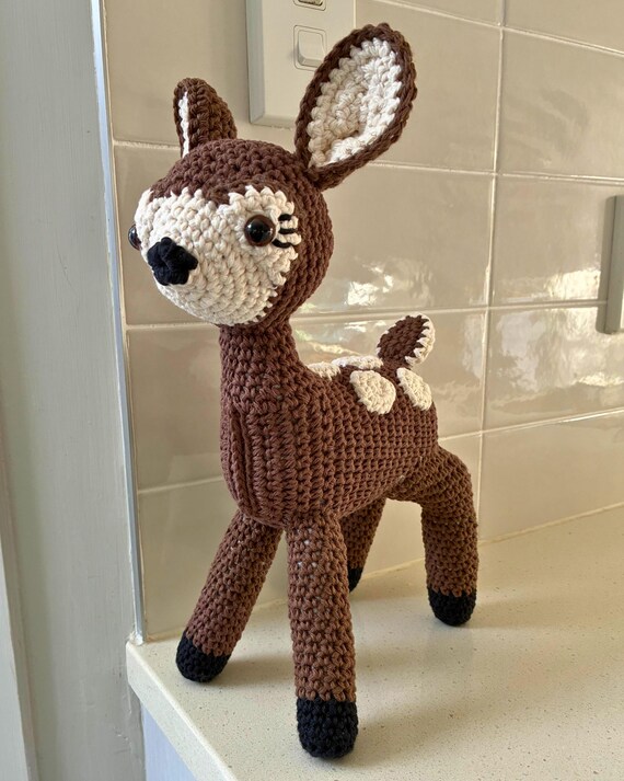 Hand Crocheted Bambi the Deer