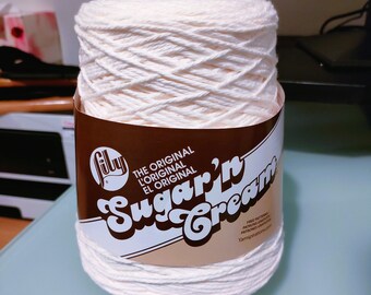 Lily Sugar'N'Cream Yarn - Cone 616 Metres