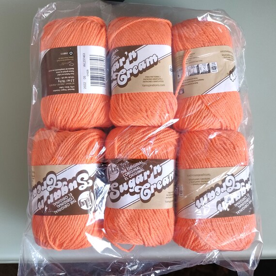 Lily Sugar'N'Cream 100% Cotton Yarn - 6 pack