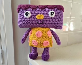 Hand Crocheted Jelly Doll from Noodle & Pals - 1 in Stock
