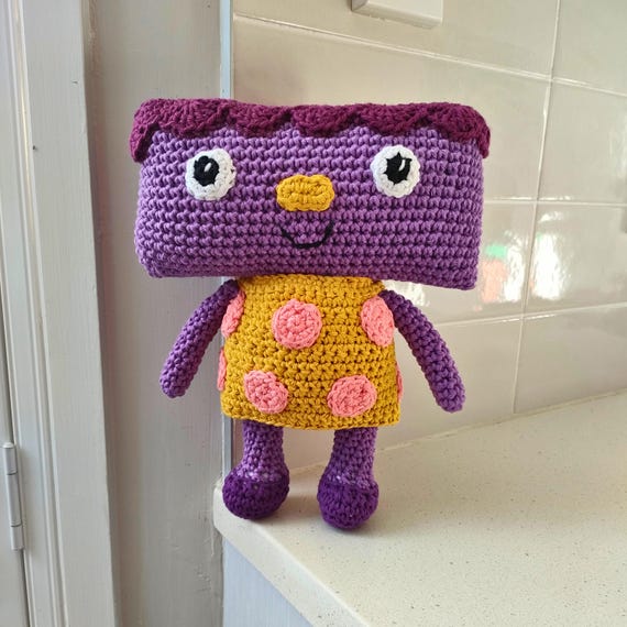 Hand Crocheted Jelly Doll from Noodle & Pals - 1 in Stock