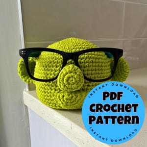 Dr Whizbang Crochet Pattern: Handmade Eyeglass Holder (PDF Downloadable Pattern