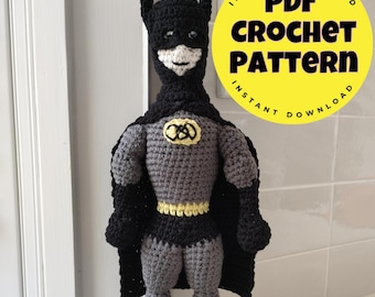 BAT HERO - PDF Crochet Pattern