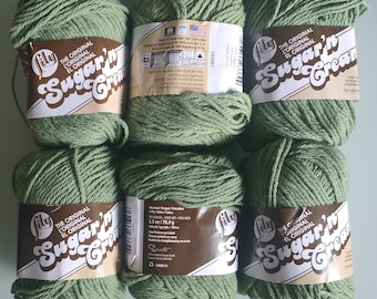 Lily Sugar'N'Cream 100% Cotton Yarn - 6 pack