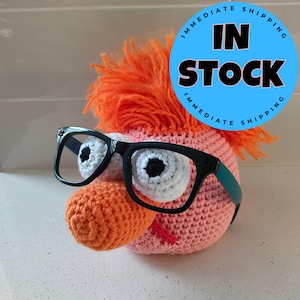 Hand Crocheted Meeper Glasses Holder – Desk Organizer