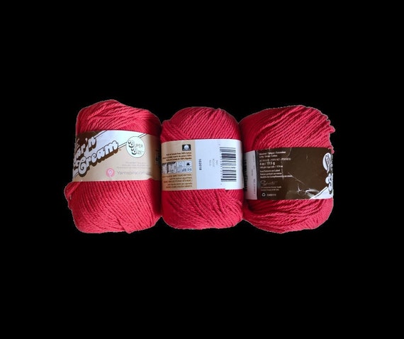 Lily Sugar'N'Cream 100% Cotton Yarn - Super Size 3 pack