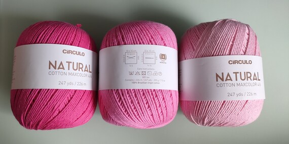 Circulo 100% Brazilian Virgin Cotton Yarn - 3 Ball Combo