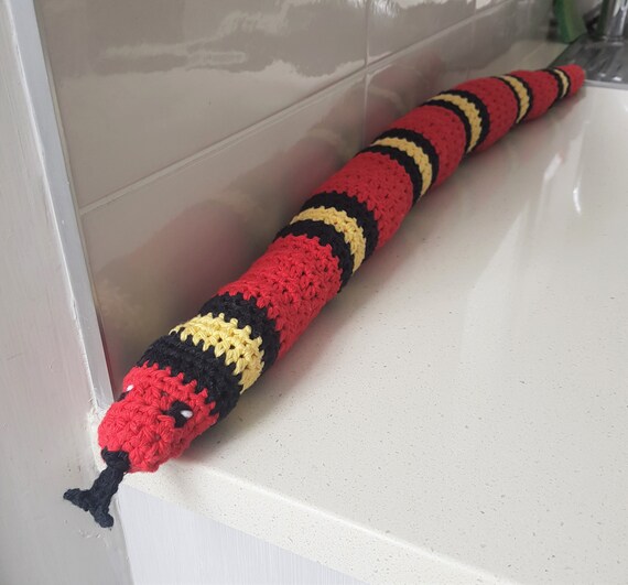 Hand Crocheted Sly The Snake Toys | Snake Figure | Sensory Toy | Flexi Toy