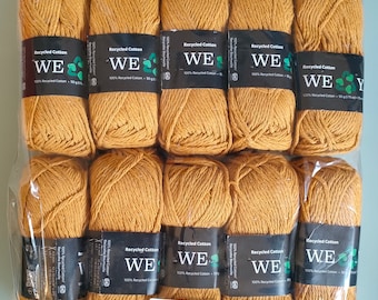 We Love Yarn - Recycled 100% Cotton Yarn - 10 Pack