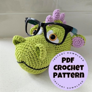 Portavasos DRAGÓN - Patrón de crochet en PDF, descarga digital