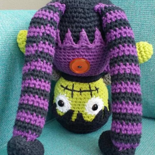 手編みコットン製赤ずきんオオカミぬいぐるみ - Etsy 日本